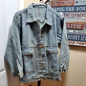 Light Wash Denim Jacket - Men